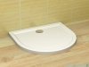 Radaway Premium Plus P Kabina półokrągła 100x90 szkło brązowe + Brodzik Delos P + syfon 33300-01-08N/4Z19035-03N